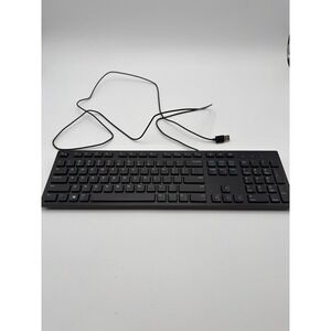Dell KB216 Wired Keyboard Unisex OS Black Good Chiclet USB Full‎ Size QWERTY
